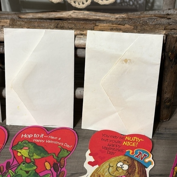 VINTAGE AMERICAN GREETINGS (AG) LOT OF 10 VALENTINE CARDS - Picture 6 of 11
